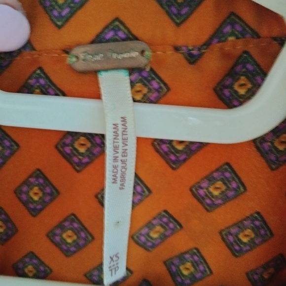 Free people menswear pajama top, size xs - Picture 5 of 10